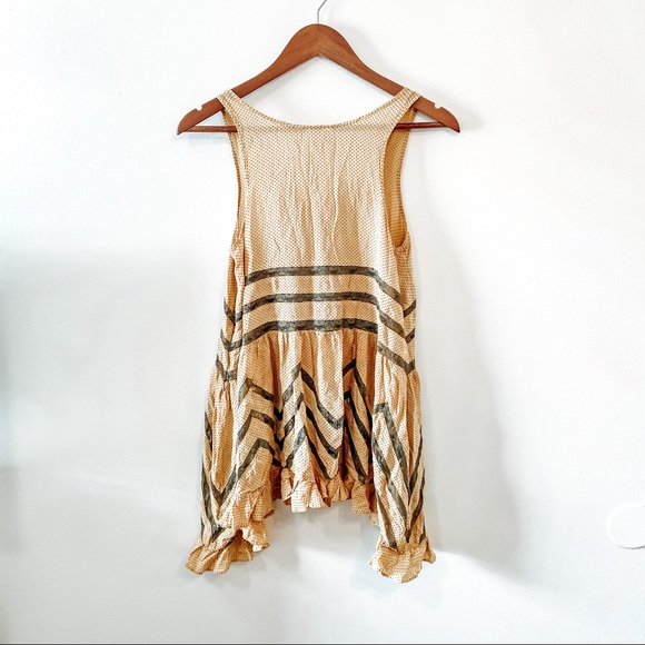 Intimately Free People Voile and Lace Trapeze Slip - Picture 7 of 8